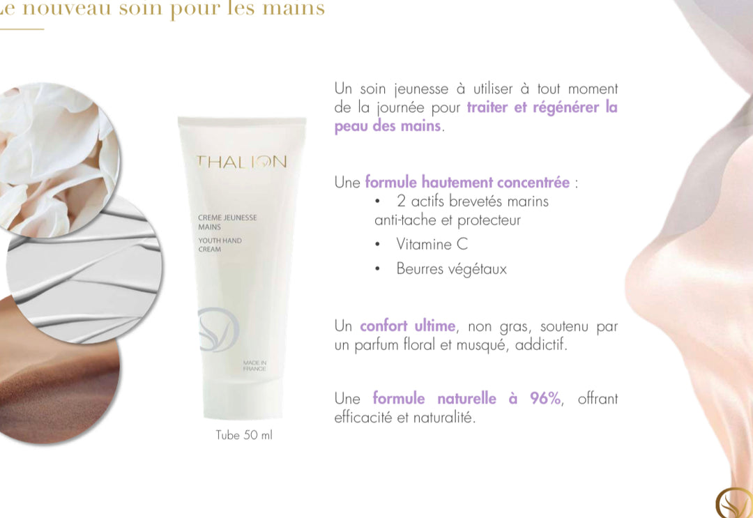 Crème jeunesse main Thalion