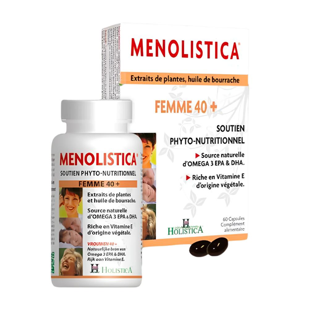 Complément alimentaire de ménopause Femme 40+ Menolistica