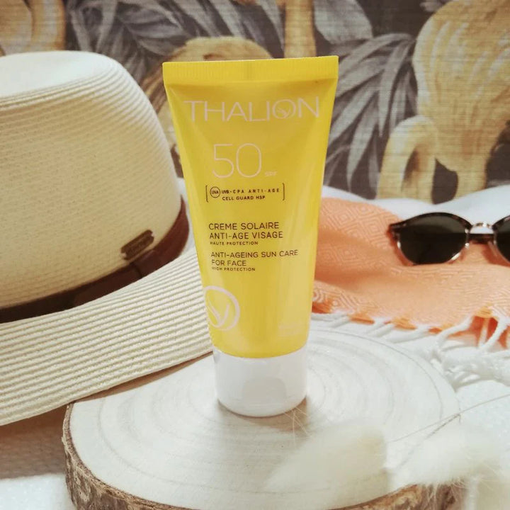 Crème Solaire Anti-âge SPF50 Thalion