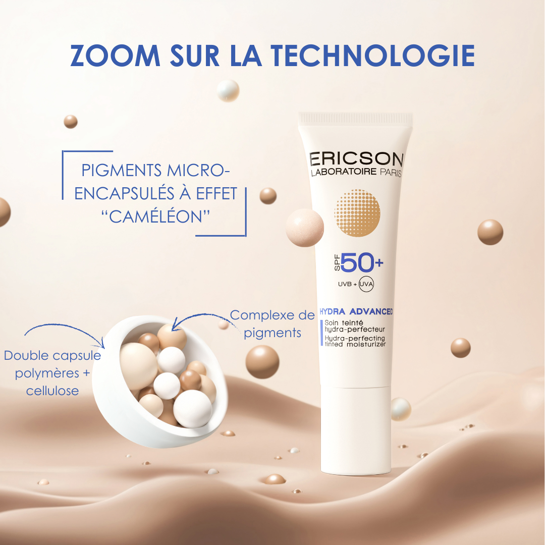 SOIN TEINTÉ HYDRA-PERFECTEUR SPF50+ Ericson