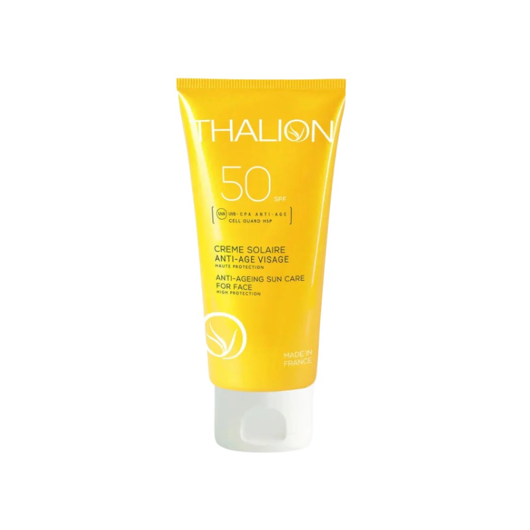 Crème Solaire Anti-âge SPF50 Thalion