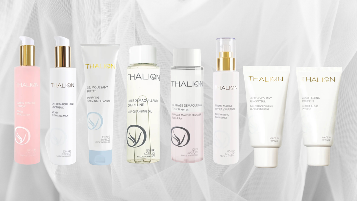 Rituel "6 Étapes pour bien démaquiller sa peau" by Thalion
