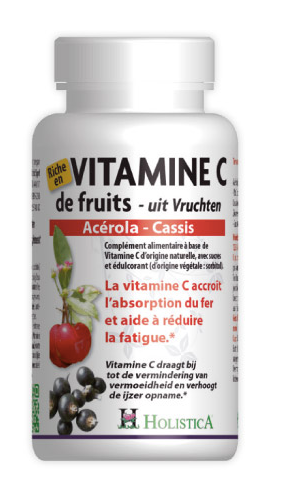Vitamine C de fruits Holistica 60 comprimés