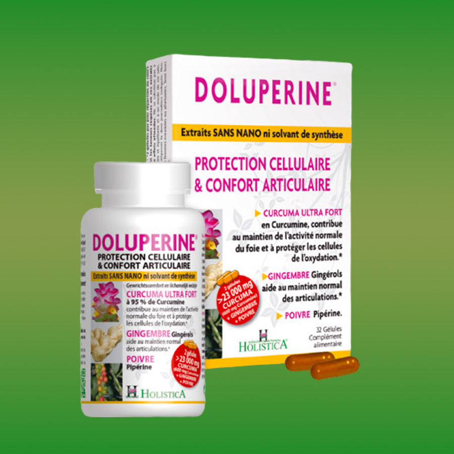 Complément alimentaire protection cellulaire curcuma doluperine